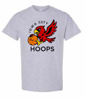 2025 Iowa City Hoops Gildan - Softstyle® T-Shirt (Hoops Design)