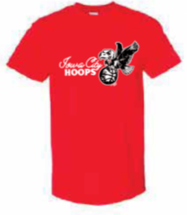 2025 Iowa City Hoops Gildan - Softstyle® T-Shirt (Cursive Design)