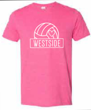 2025 Westside Volleyball Gildan - Softstyle® T-Shirt (Volleyball Design)