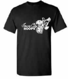 2025 Iowa City Hoops Gildan - Softstyle® T-Shirt (Cursive Design)