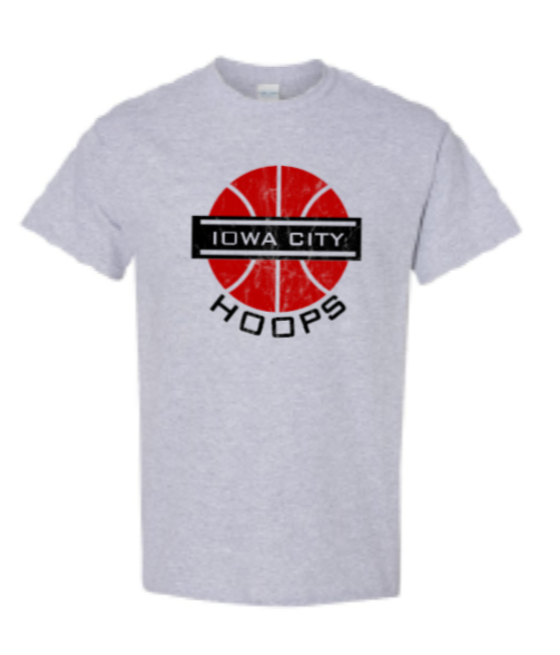 2024 Iowa City Hoops Gildan - Softstyle® T-Shirt (Ball Design)