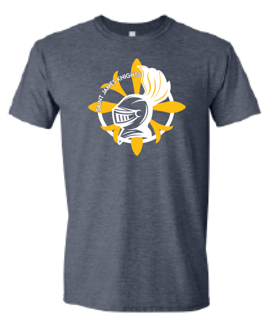 2024 St. James Elementary Gildan - Softstyle® T-Shirt (Knight Design)