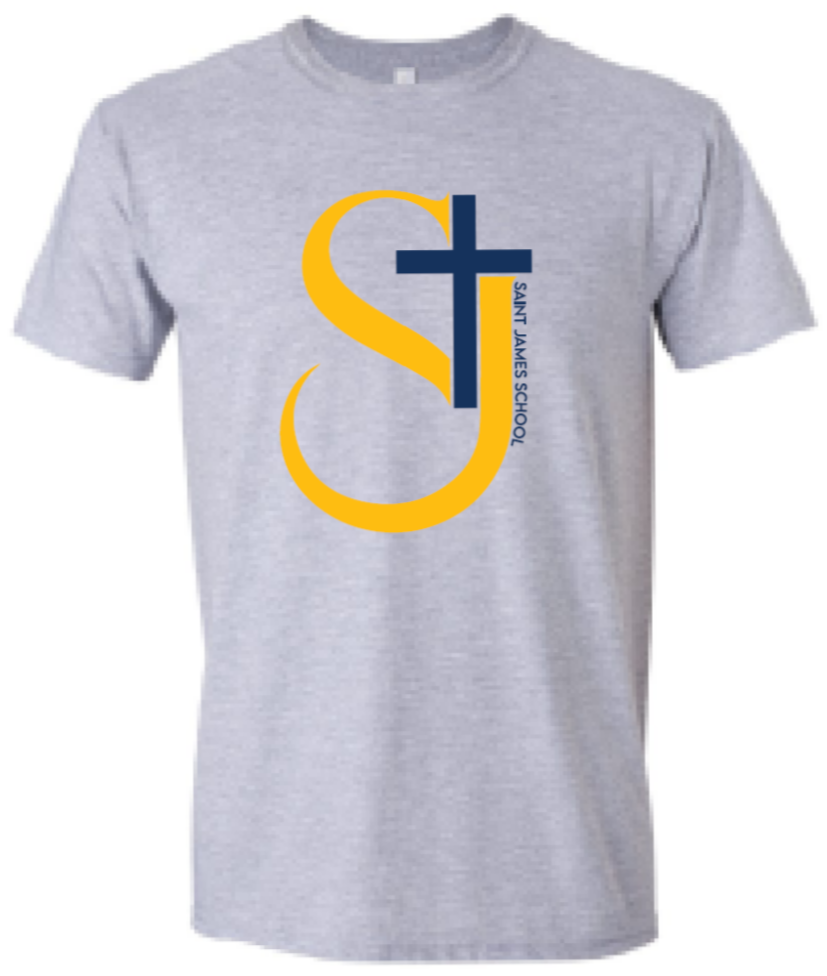 2024 St. James Elementary Gildan - Softstyle® T-Shirt (Cross Design)