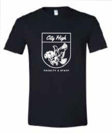 2025 City High Faculty and Staff Gildan - Softstyle® T-Shirt (Crest Design)