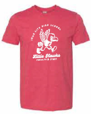 2025 City High Faculty and Staff Gildan - Softstyle® T-Shirt (Little Hawk Design)