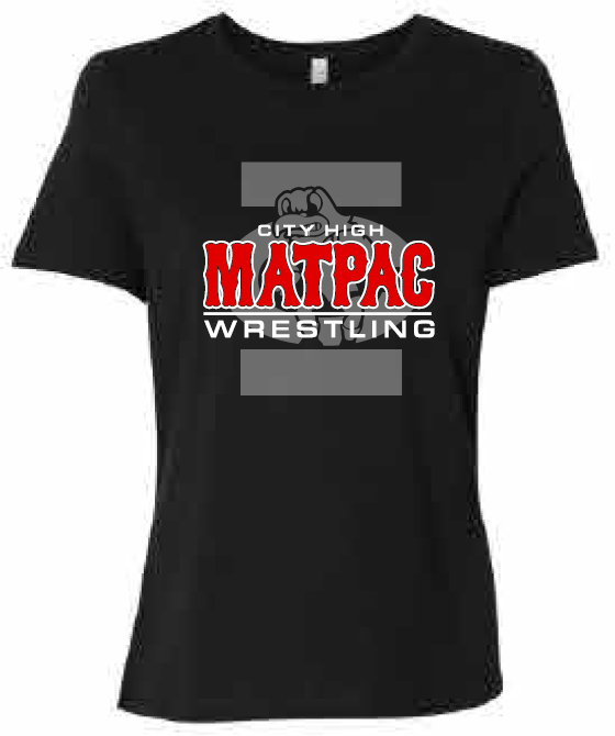 2025 Matpac BELLA + CANVAS - Women’s Relaxed Jersey Tee