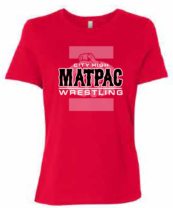 2025 Matpac BELLA + CANVAS - Women’s Relaxed Jersey Tee