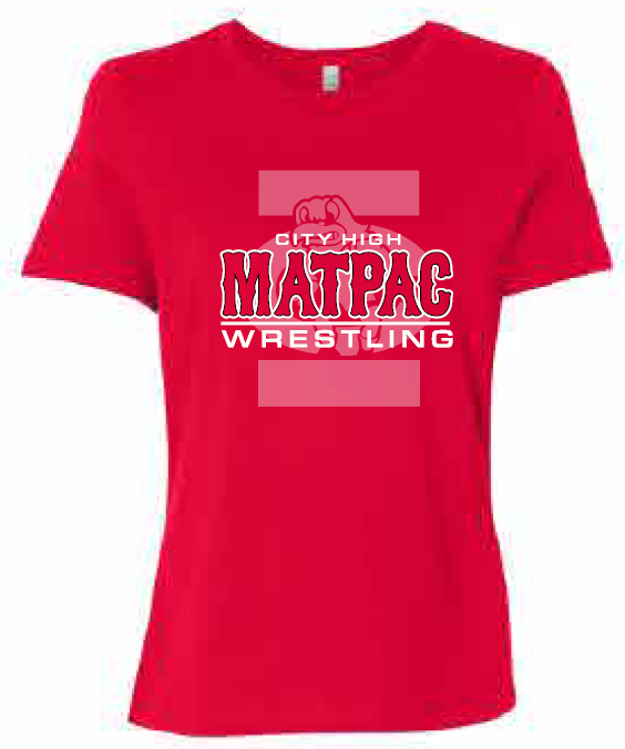 2025 Matpac BELLA + CANVAS - Women’s Relaxed Jersey Tee