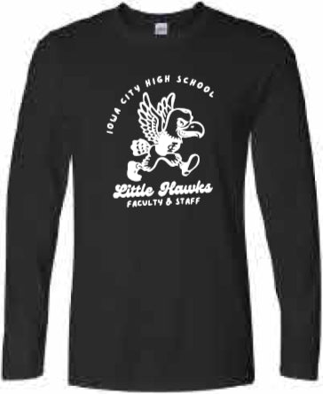 2025 City High Faculty and Staff Gildan - Softstyle® Long Sleeve T-Shirt (Little Hawk Design)