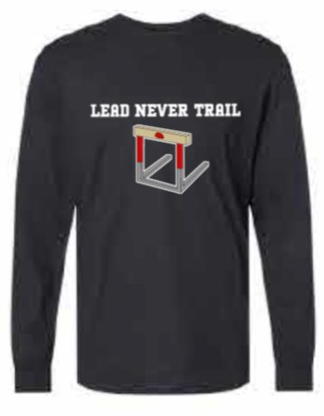 2026 City High Boys Track & Field Gildan - Unisex Softstyle® CVC Long Sleeve T-Shirt (Hurdlers)