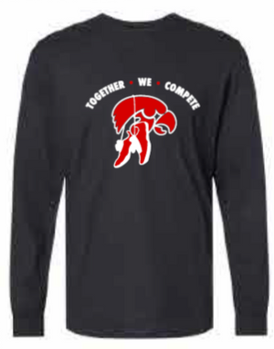 2026 City High Boys Track & Field Gildan - Unisex Softstyle® CVC Long Sleeve T-Shirt (Runners)