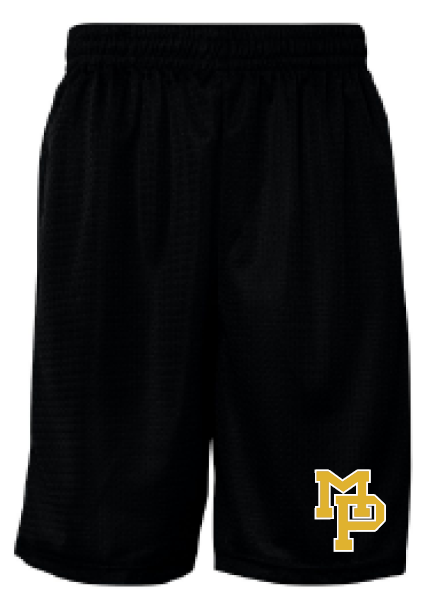 2026 Mid Prairie Baseball Badger - Pro Mesh 9" Shorts with Pockets