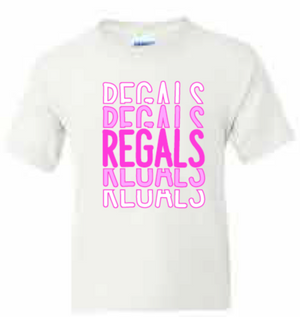 2025 Regina Pink <b>Youth</b> Gildan - DryBlend® T-Shirt (Regals Design)