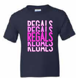 2025 Regina Pink <b>Youth</b> Gildan - DryBlend® T-Shirt (Regals Design)