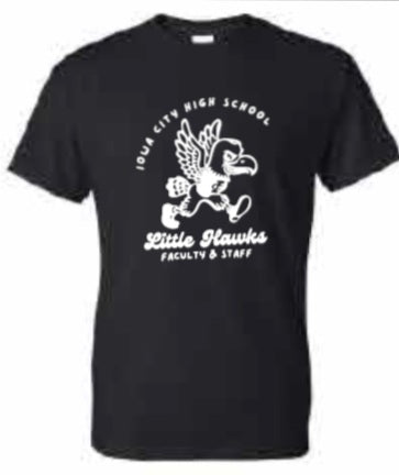 2025 City High Faculty and Staff Gildan - DryBlend® T-Shirt (LIttle Hawk Design)