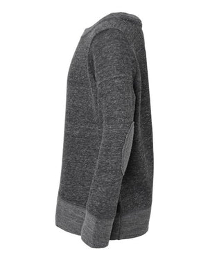 2023 Penn Elementary LAT - Youth Harborside Mélange French Terry Long Sleeve with Elbow Patches