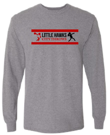 2025 City High Boys Track & Field (Throwers) Gildan - DryBlend® 50-50 Long Sleeve T-Shirt