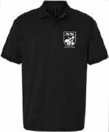 2025 City High Faculty and Staff Gildan - Unisex DryBlend® Jersey Polo (Crest Design)