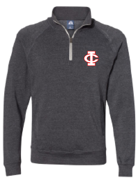 2025 City High Fall Spirit J. America - Men's Triblend Quarter-Zip Sweatshirt (IC Design)