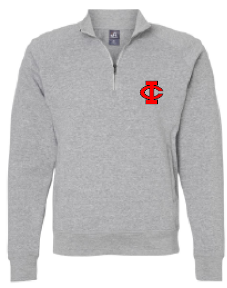 2025 City High Fall Spirit J. America - Men's Triblend Quarter-Zip Sweatshirt (IC Design)