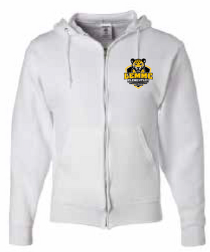 2025 Lemme Leopards JERZEES - NuBlend® Full-Zip Hooded Sweatshirt (Logo Design)