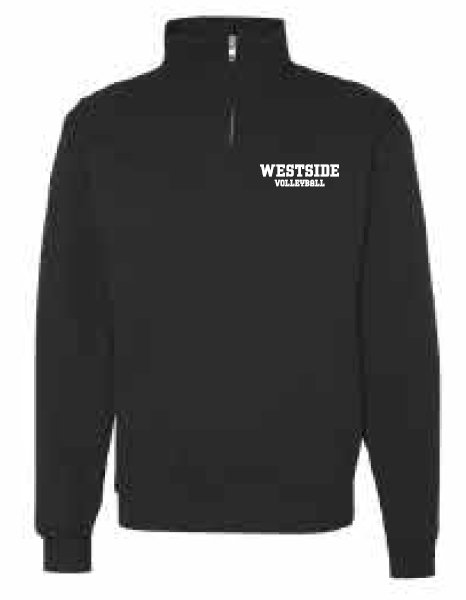 2025 Westside Volleyball JERZEES - Nublend® Cadet Collar Quarter-Zip Sweatshirt