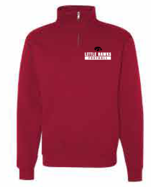 2025 City High Football JERZEES - Nublend® Cadet Collar Quarter-Zip Sweatshirt