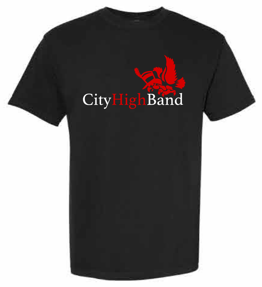 2026 City High Band Comfort Colors - Garment-Dyed Heavyweight T-Shirt