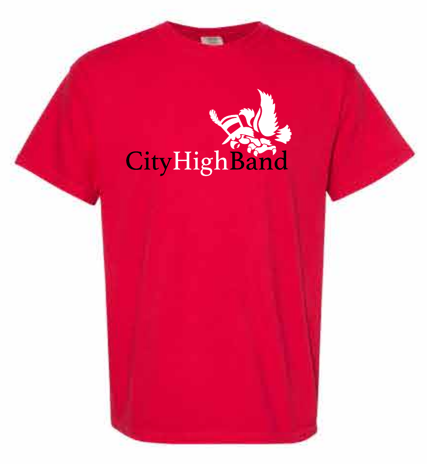 2026 City High Band Comfort Colors - Garment-Dyed Heavyweight T-Shirt