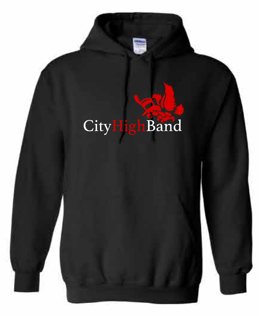 2026 City High Band Gildan - Heavy Blend™ Hooded Sweatshirt