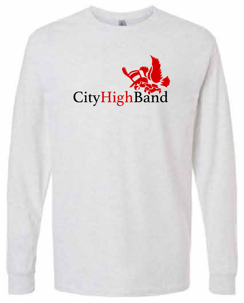 2026 City High Band Gildan - Heavy Cotton™ Long Sleeve T-Shirt