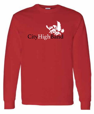 2026 City High Band Gildan - Heavy Cotton™ Long Sleeve T-Shirt