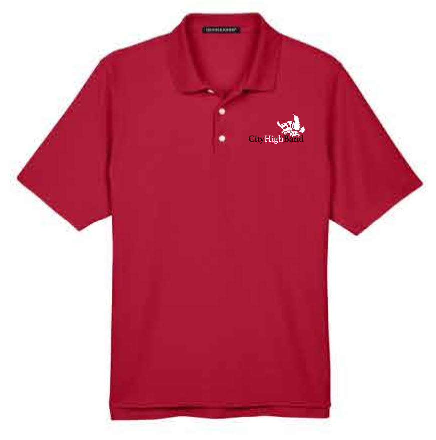 2026 City High Band Devon & Jones Men's DRYTEC20™ Performance Polo