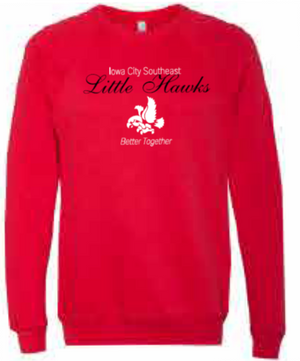 2025 Southeast Winter Sports BELLA + CANVAS - Sponge Fleece Raglan Crewneck Sweatshirt (Better Together Design)