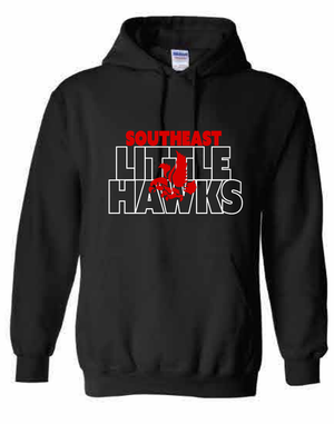 2026 Southeast Middle School Gildan - Heavy Blend™ Hooded Sweatshirt (Block)
