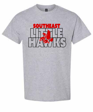 2026 Southeast Middle School Gildan - Heavy Cotton™ T-Shirt (Block)