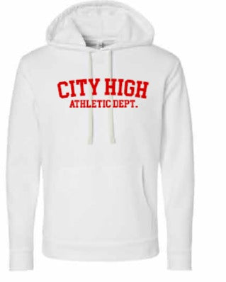 2026 City High Fall Spirit Store Next Level - Unisex Santa Barbara Hoodie Sweatshirt (City High Design)