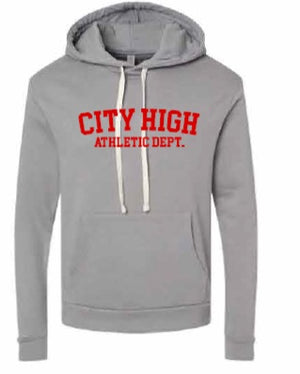 2026 City High Fall Spirit Store Next Level - Unisex Santa Barbara Hoodie Sweatshirt (City High Design)