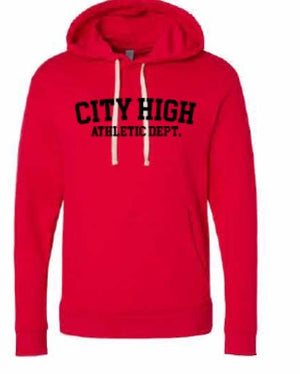 2026 City High Fall Spirit Store Next Level - Unisex Santa Barbara Hoodie Sweatshirt (City High Design)