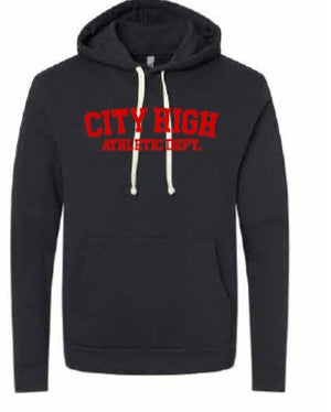 2026 City High Fall Spirit Store Next Level - Unisex Santa Barbara Hoodie Sweatshirt (City High Design)