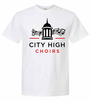 2026 City High Choirs Comfort Colors - Garment-Dyed Heavyweight T-Shirt
