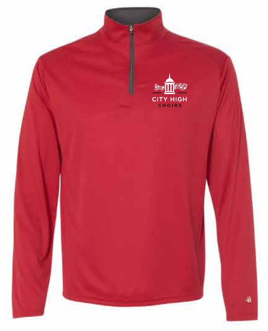 2026 City High Choirs Badger - B-Core Quarter-Zip Pullover