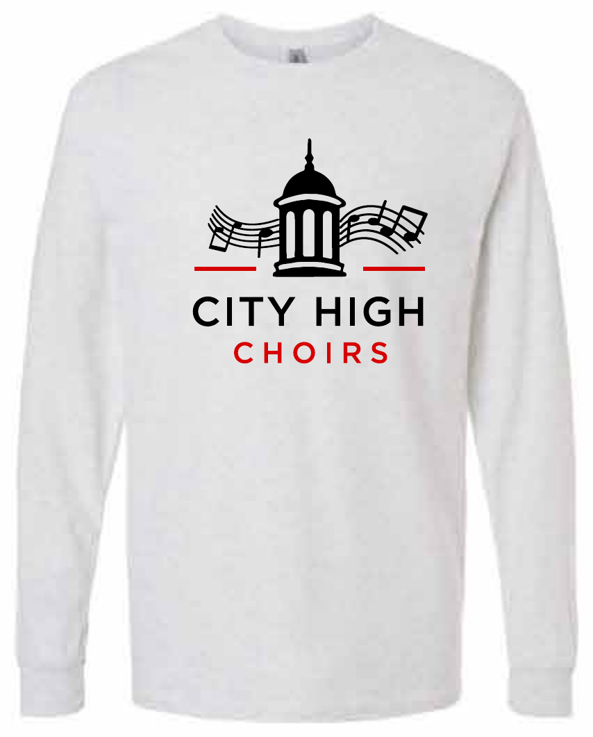 2026 City High Choirs Gildan - Heavy Cotton™ Long Sleeve T-Shirt