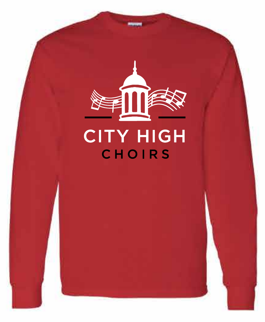 2026 City High Choirs Gildan - Heavy Cotton™ Long Sleeve T-Shirt