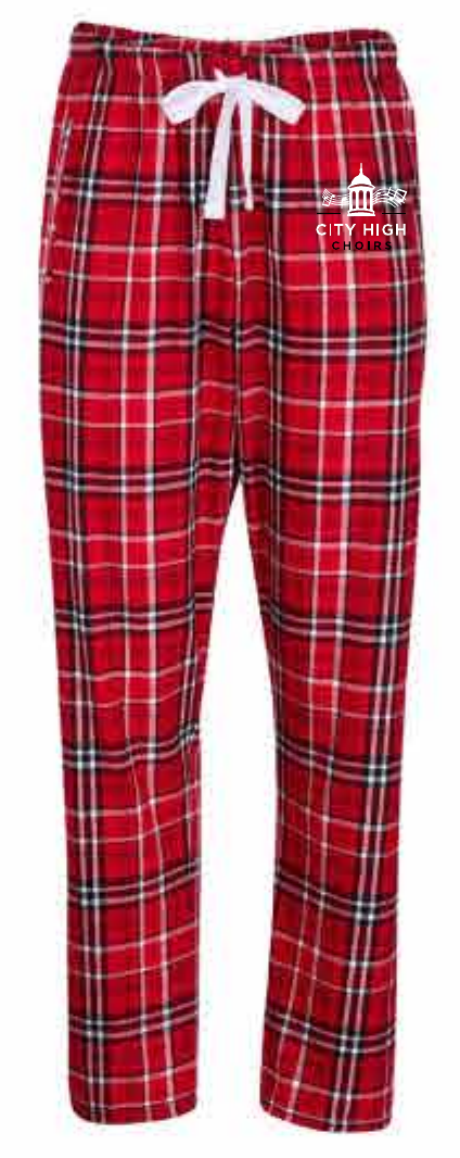 2026 City High Choirs Boxercraft - Women's Haley Flannel Pants