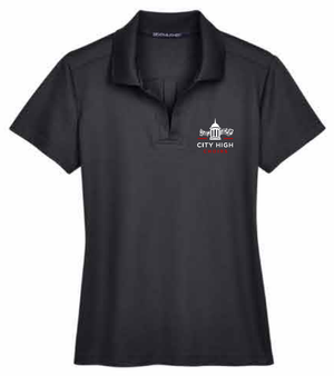2026 City High Choirs Devon & Jones - Women's CrownLux Performance® Plaited Polo
