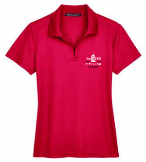 2026 City High Choirs Devon & Jones - Women's CrownLux Performance® Plaited Polo