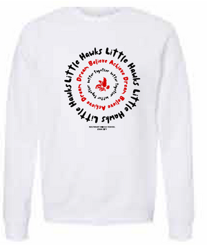 2025 Southeast Winter Sports BELLA + CANVAS - Sponge Fleece Raglan Crewneck Sweatshirt (Circle Design)