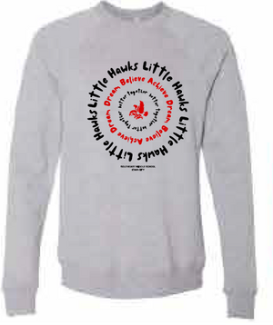 2025 Southeast Winter Sports BELLA + CANVAS - Sponge Fleece Raglan Crewneck Sweatshirt (Circle Design)