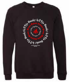 2025 Southeast Winter Sports BELLA + CANVAS - Sponge Fleece Raglan Crewneck Sweatshirt (Circle Design)